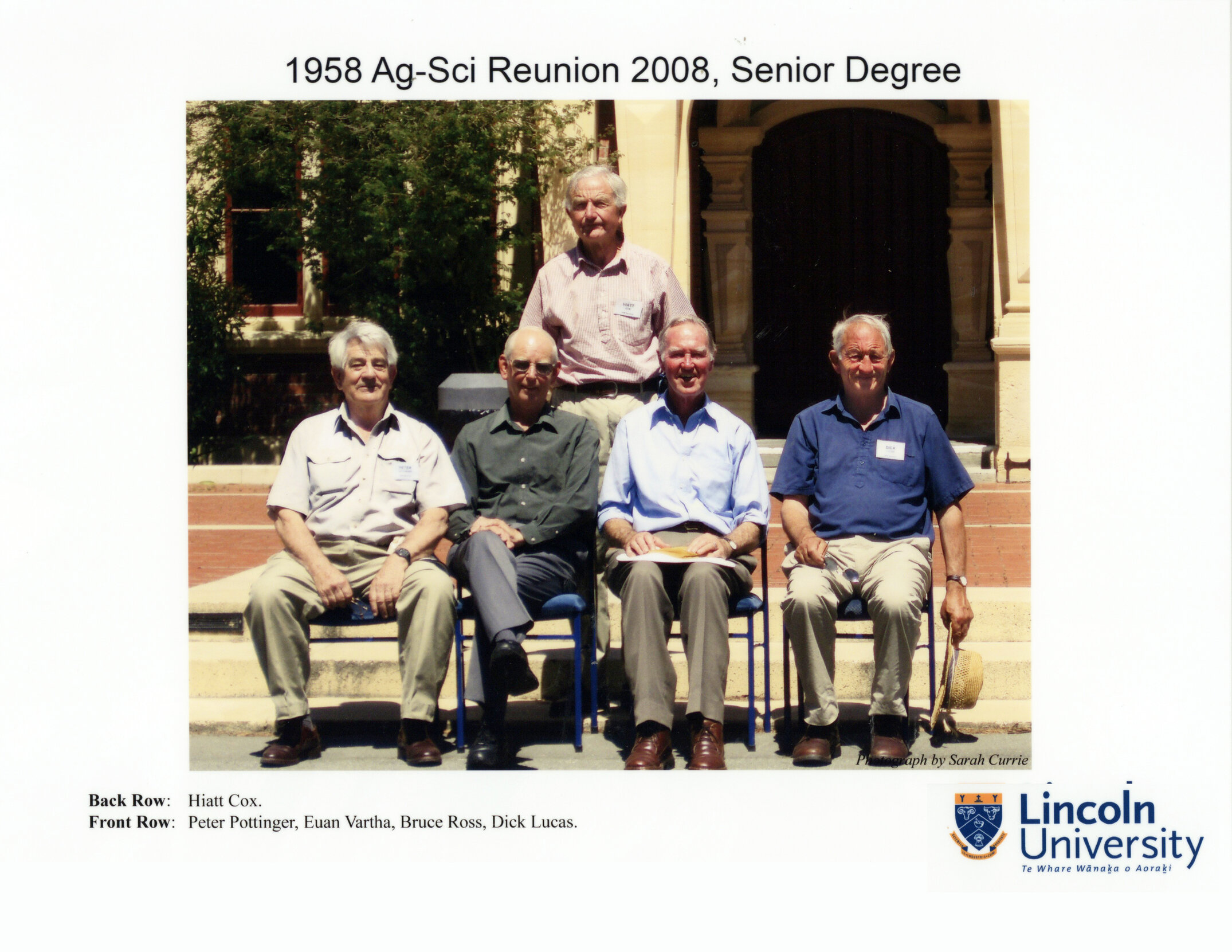 1958 AgSci Reunion, 14-16 November 2008 136