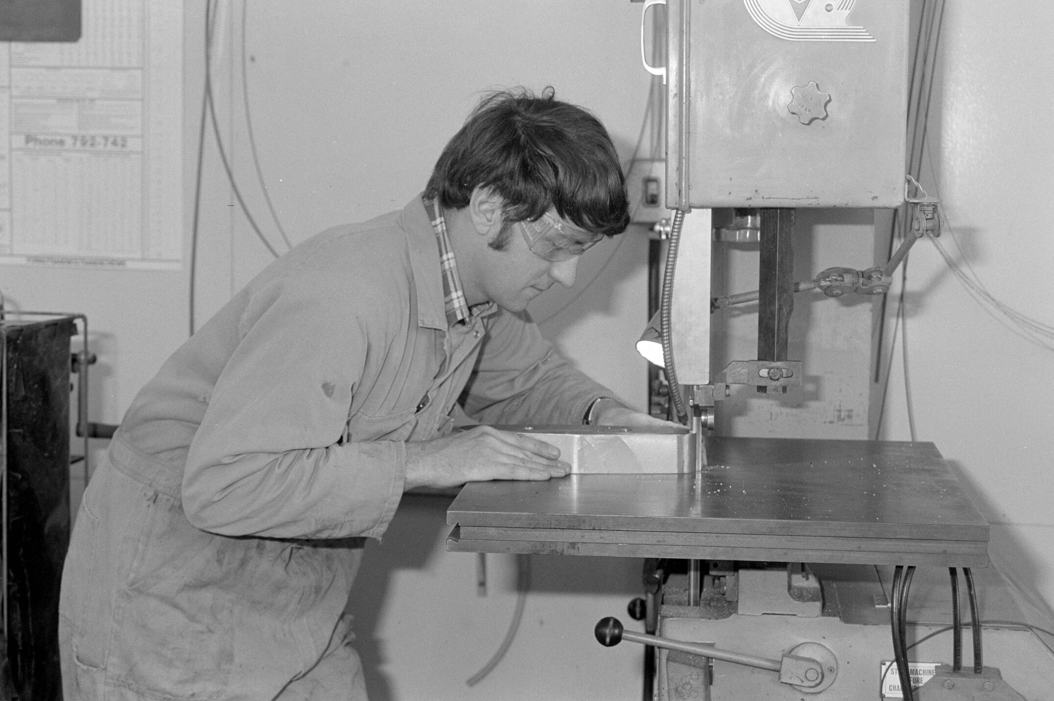 NZAEI Staff in Work Situations, Open Days, September 1985 20