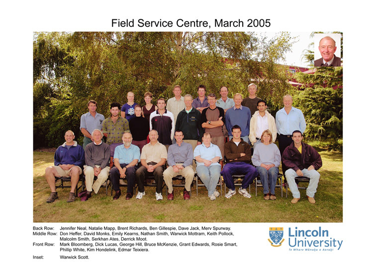 Field Service Centre group - 2005