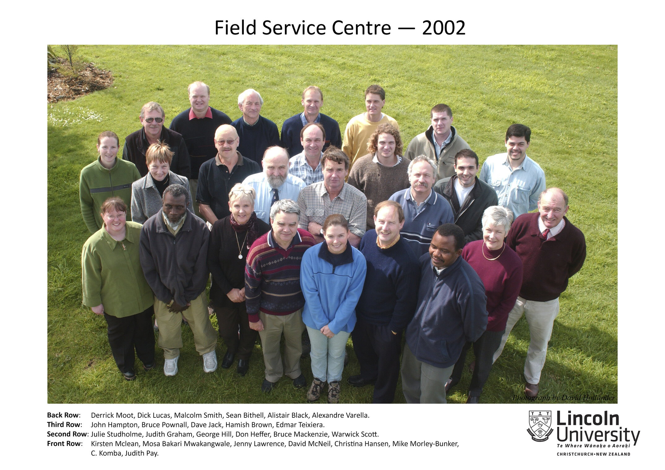 2002 Field Service Centre group