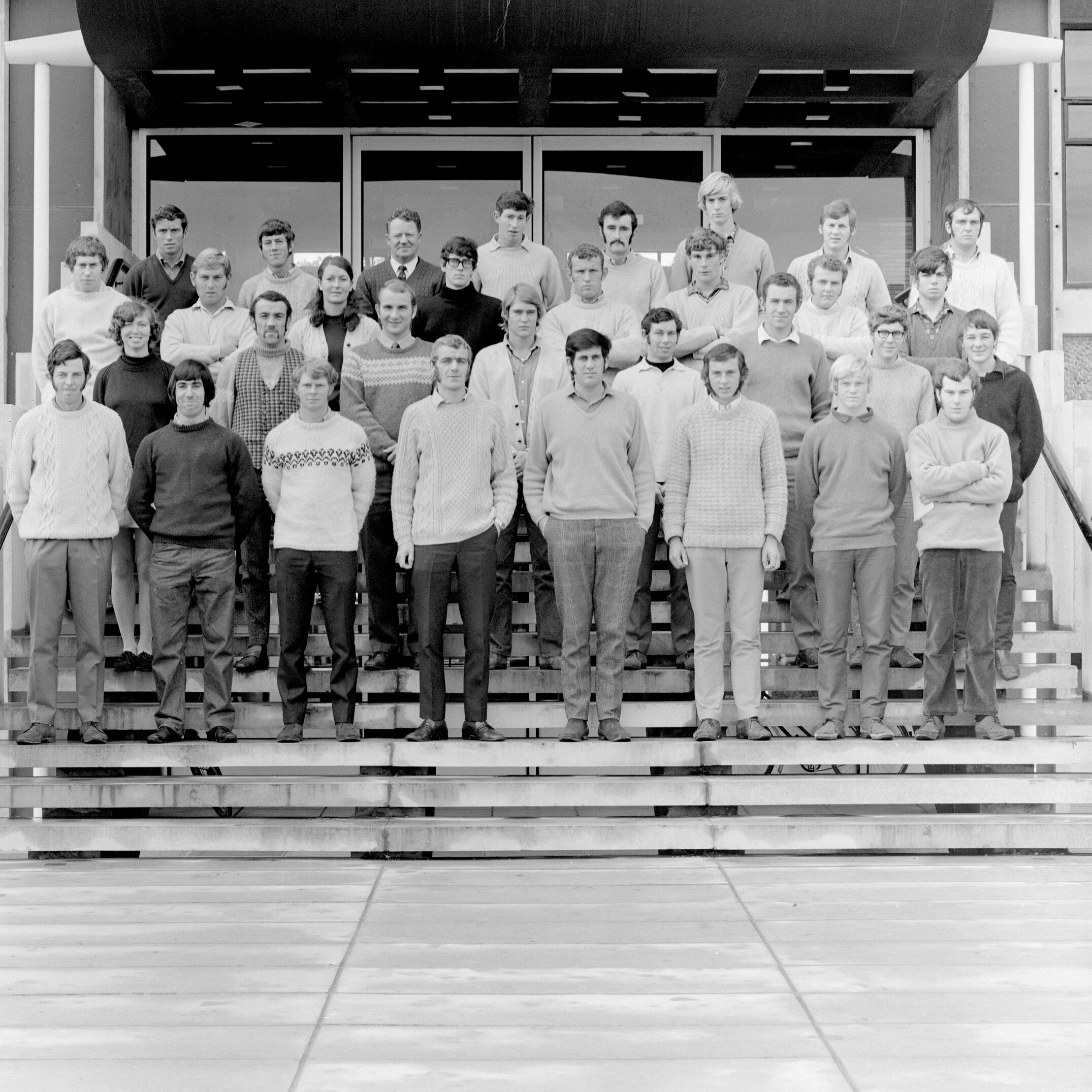 1971 Wool Science class students