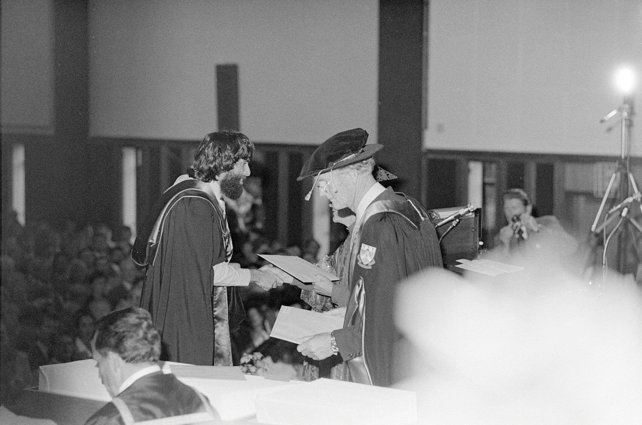 Graduation Ceremony, 1981, Held at Lincoln University Union Building (Gillespie Hall) 03