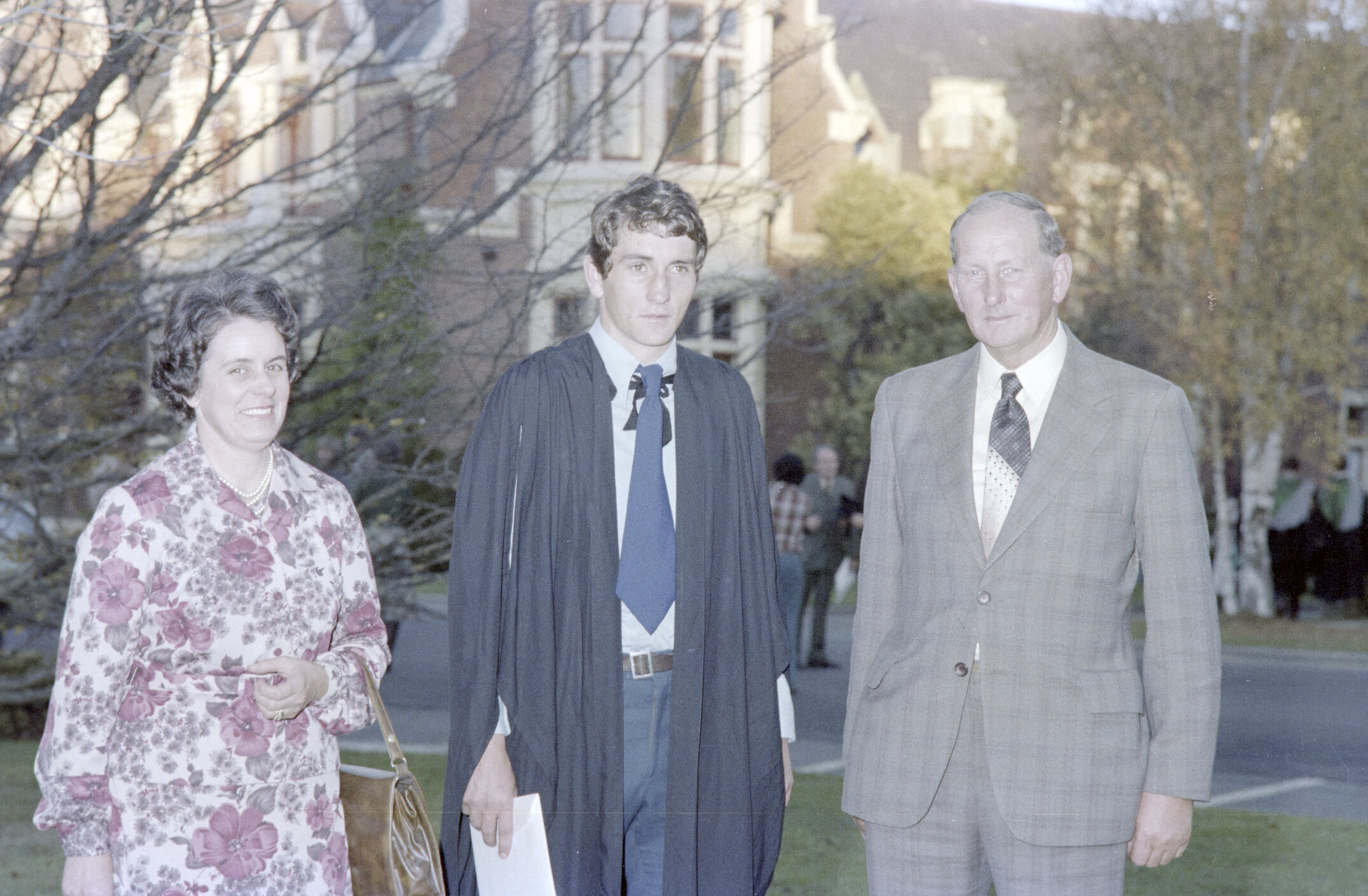 Graduate Pictured Outdoors Following Graduation Ceremony, 09 May 1980 02