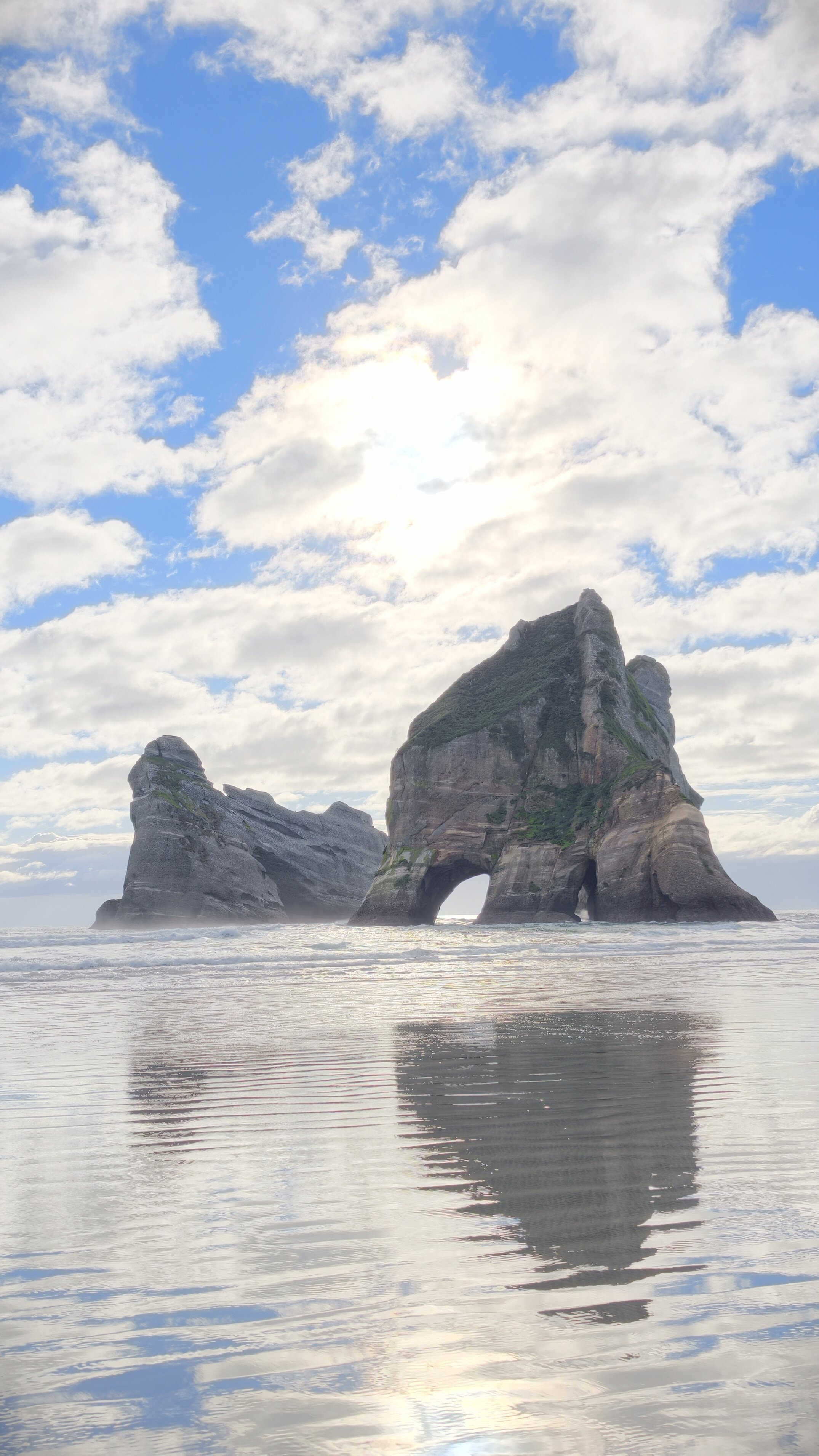 Sea Stacks at Wharariki Beach