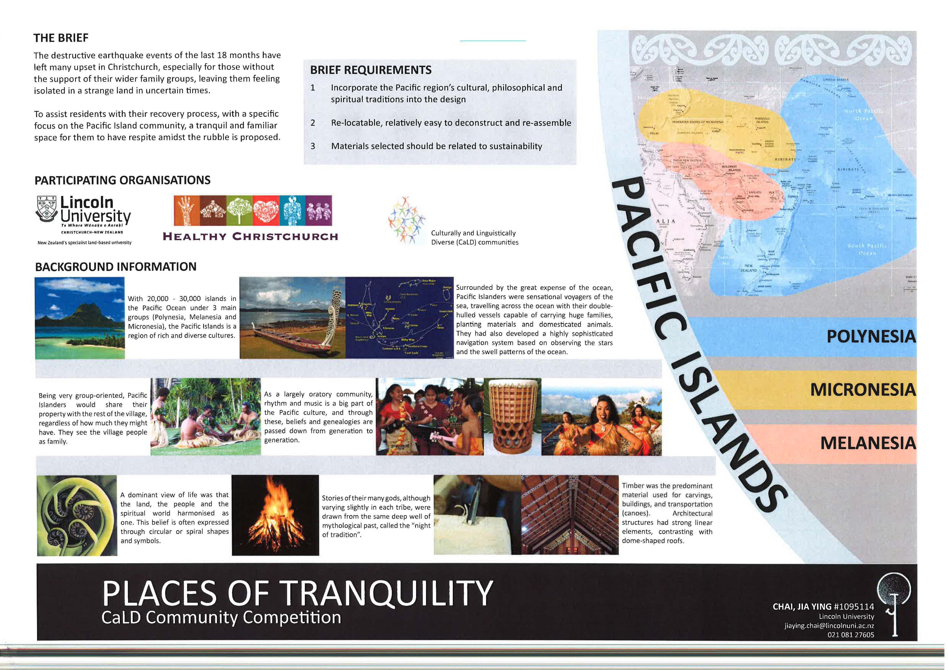 The concept design for the Pacifica Garden (3rd Place) by Jia Ying Chai