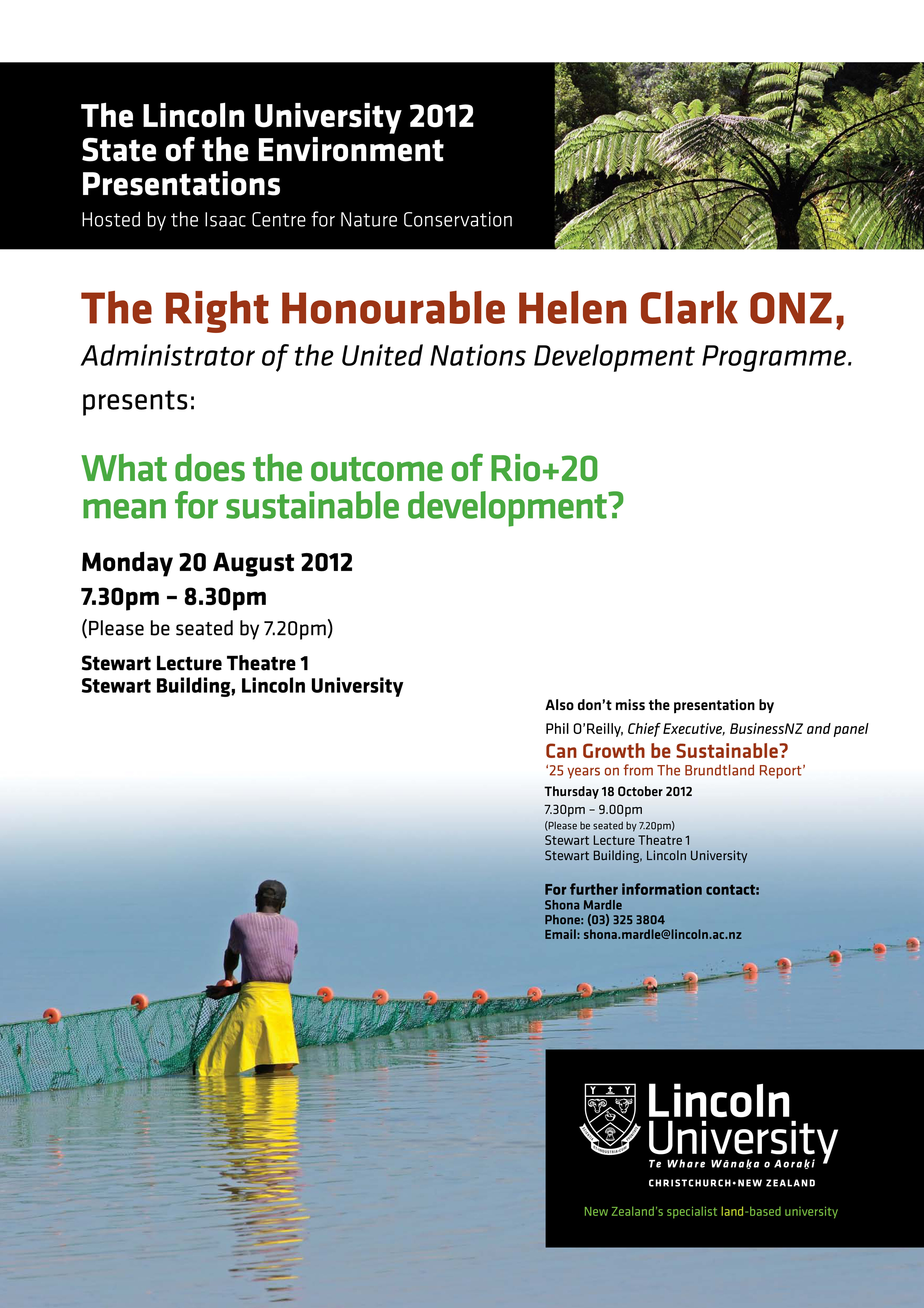 2012 State of the Nation&rsquo;s Environment Address Poster