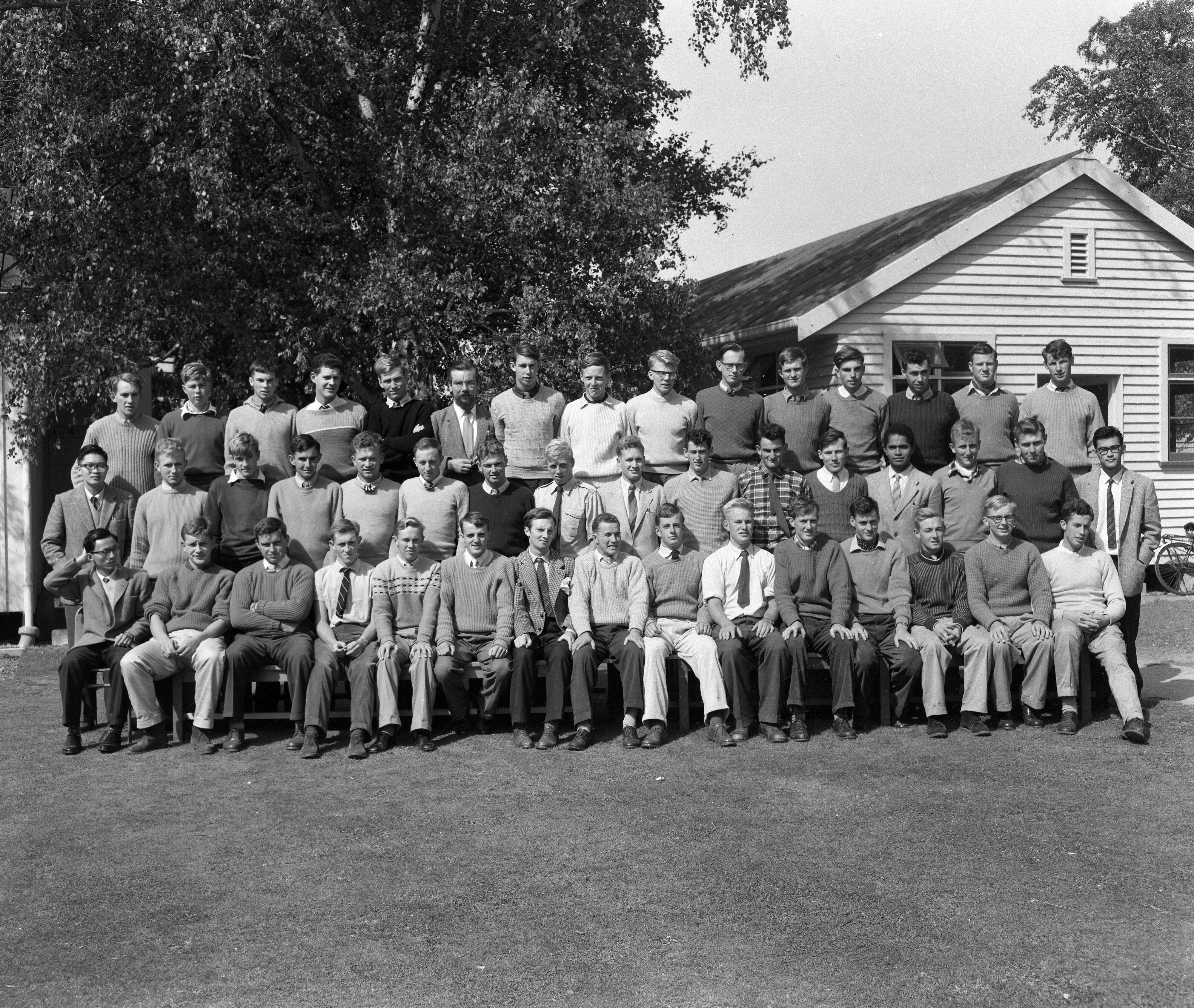 1960 Degree 2 class at Canterbury Agricultural College