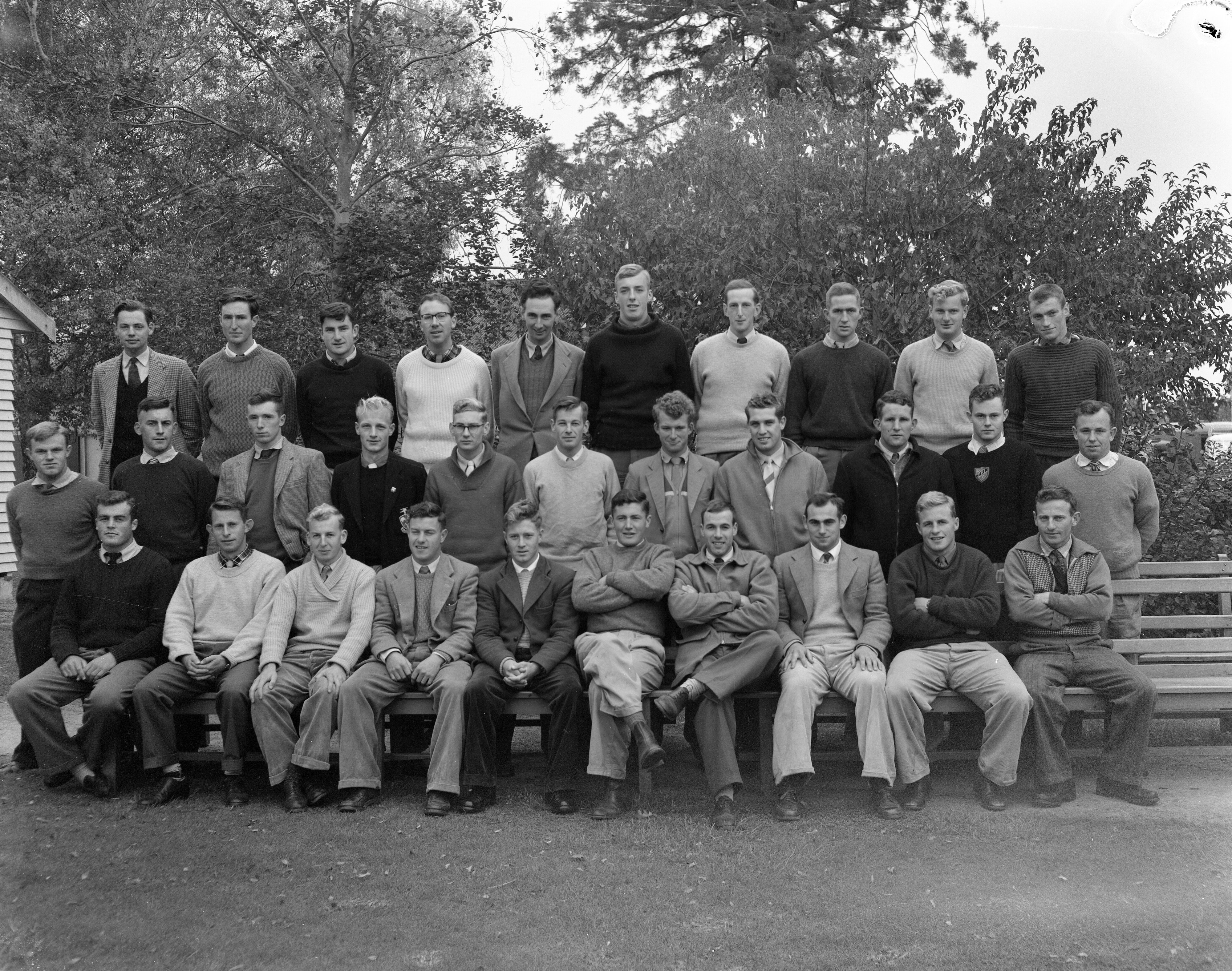 1959 VFM class at Canterbury Agricultural College