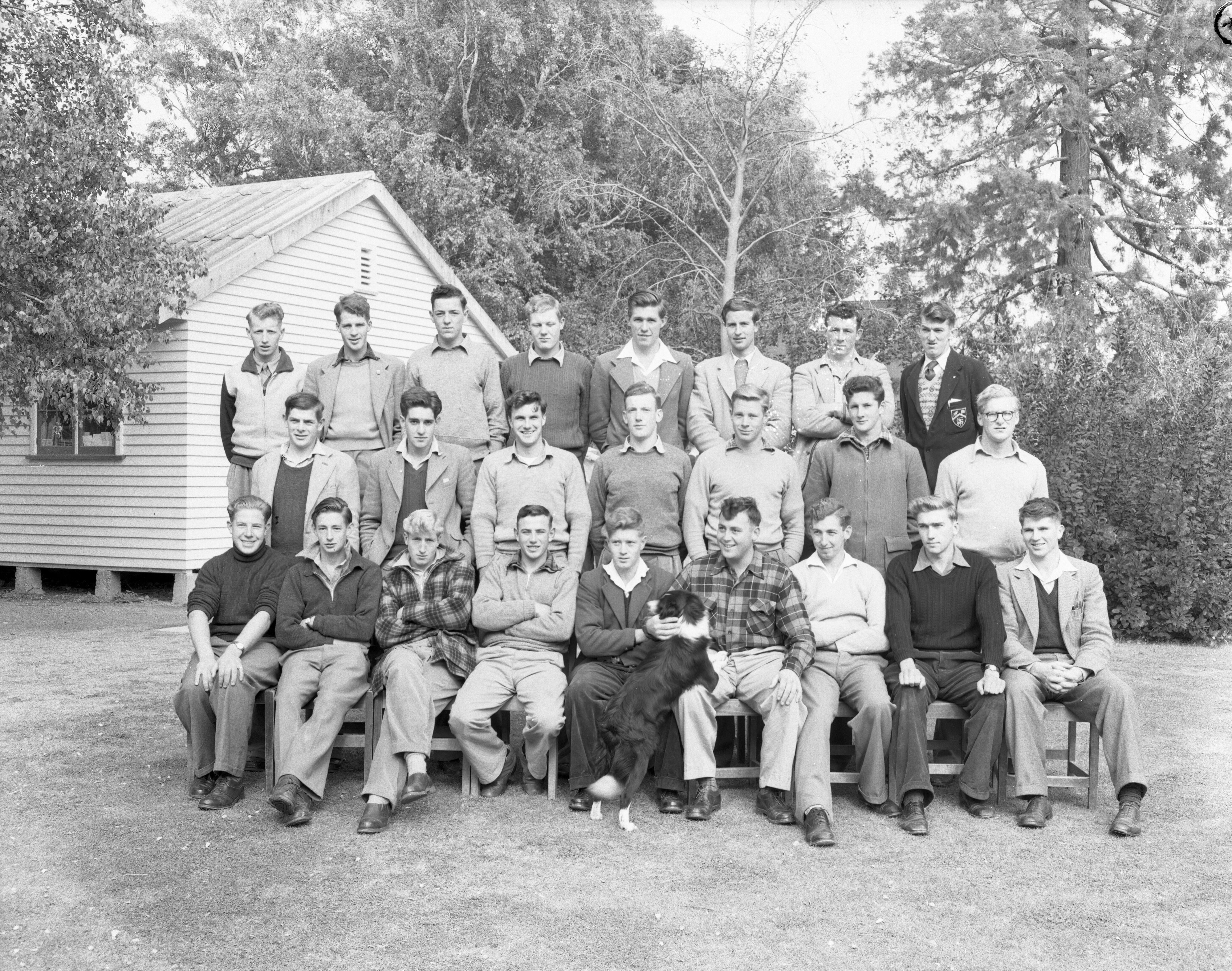 1956 Diploma 1-Gp B class at Canterbury Agricultural College