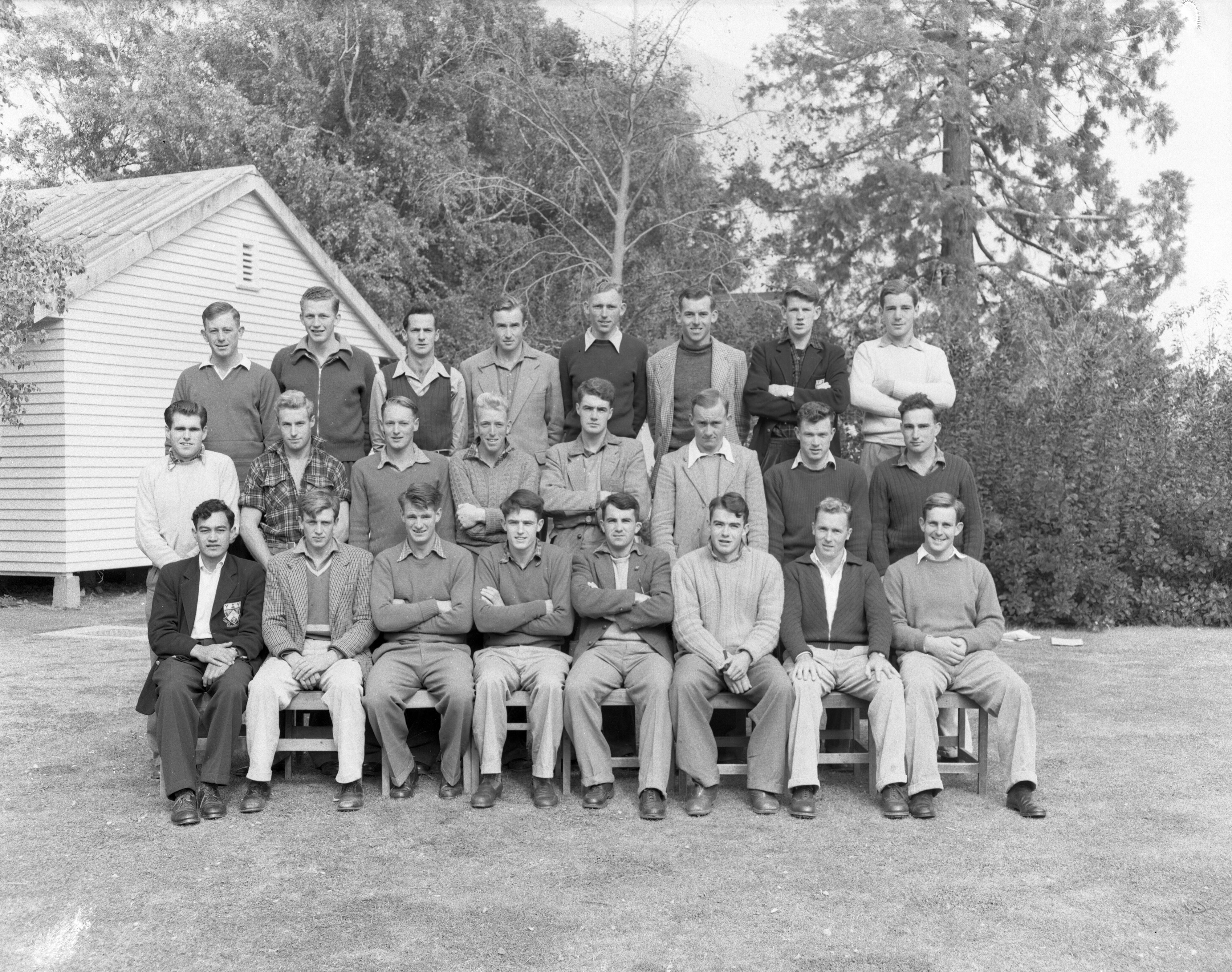 1956 VFM class at Canterbury Agricultural College