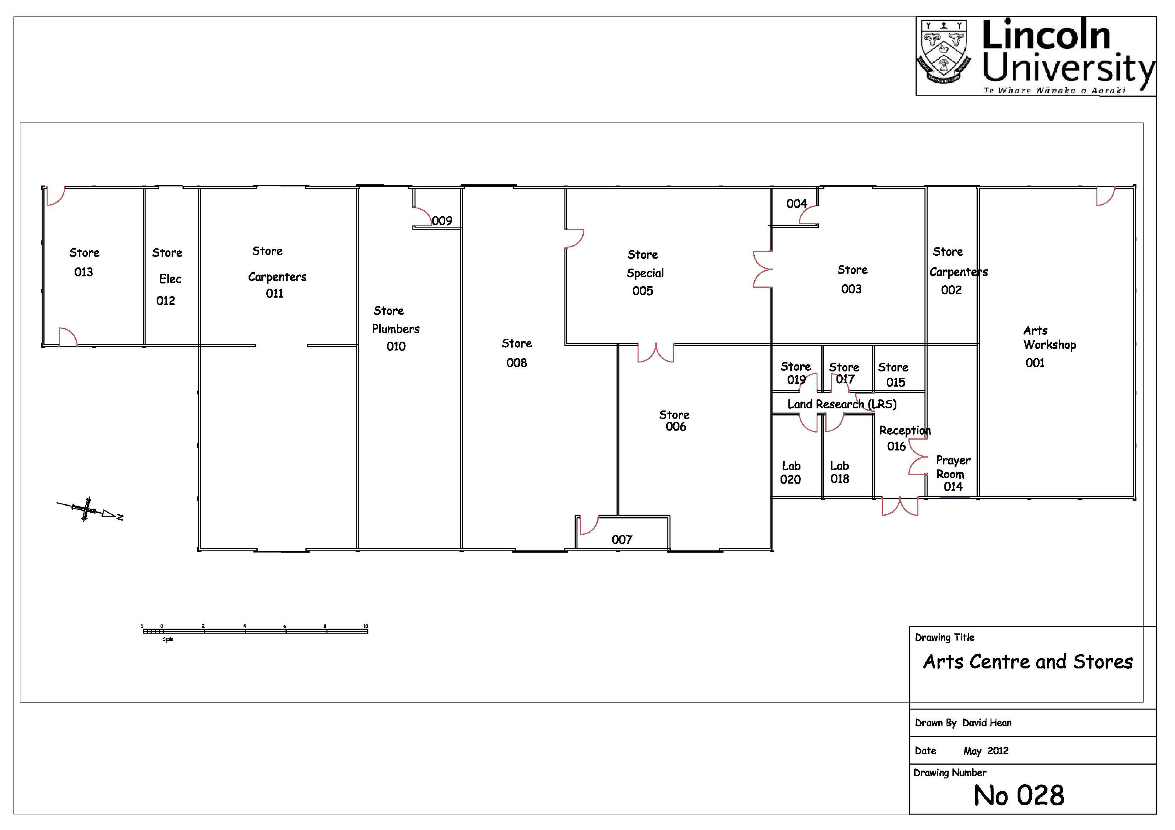 2015 Arts Centre &amp; Stores Plan