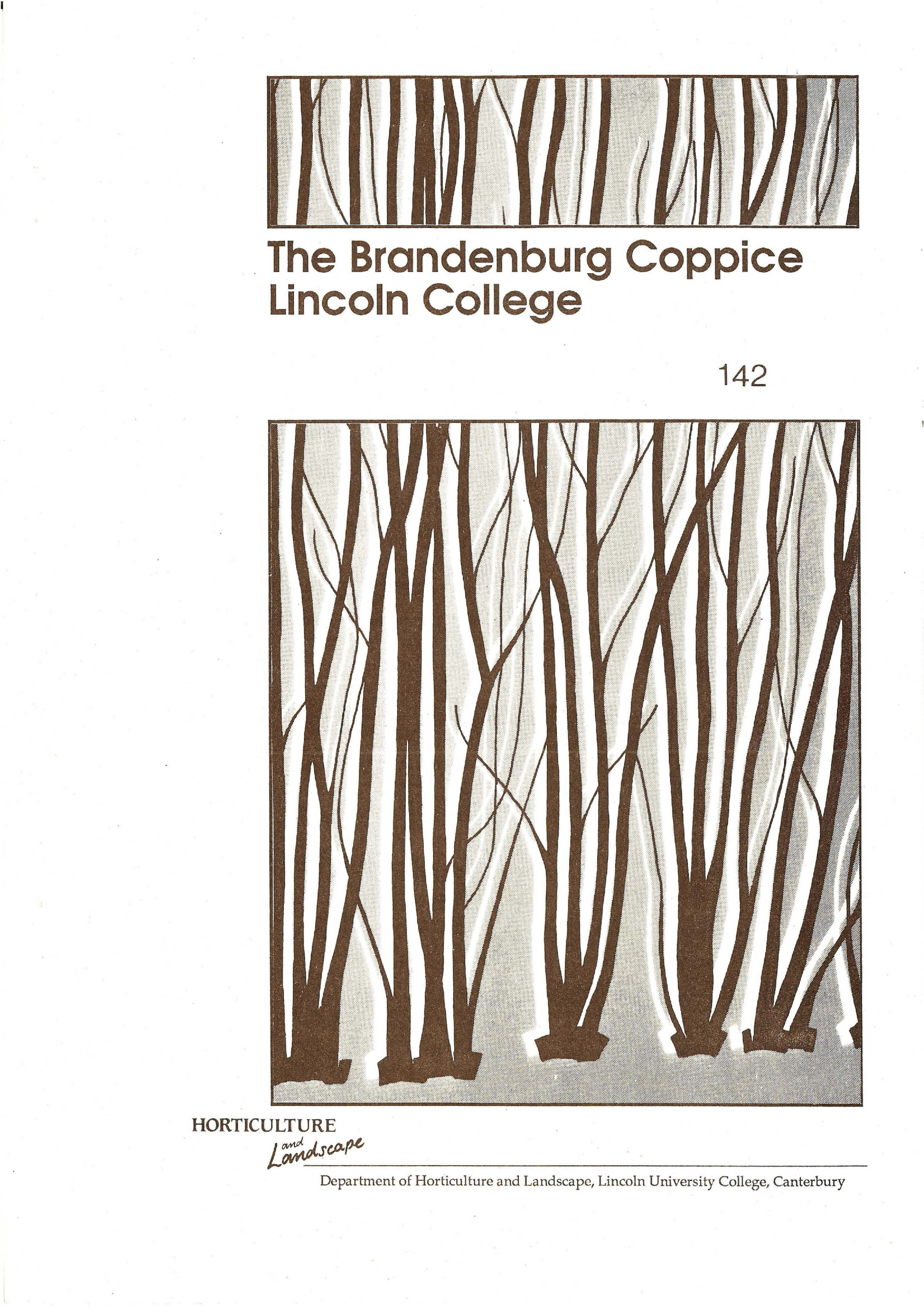 The Brandenburg Coppice Lincoln College