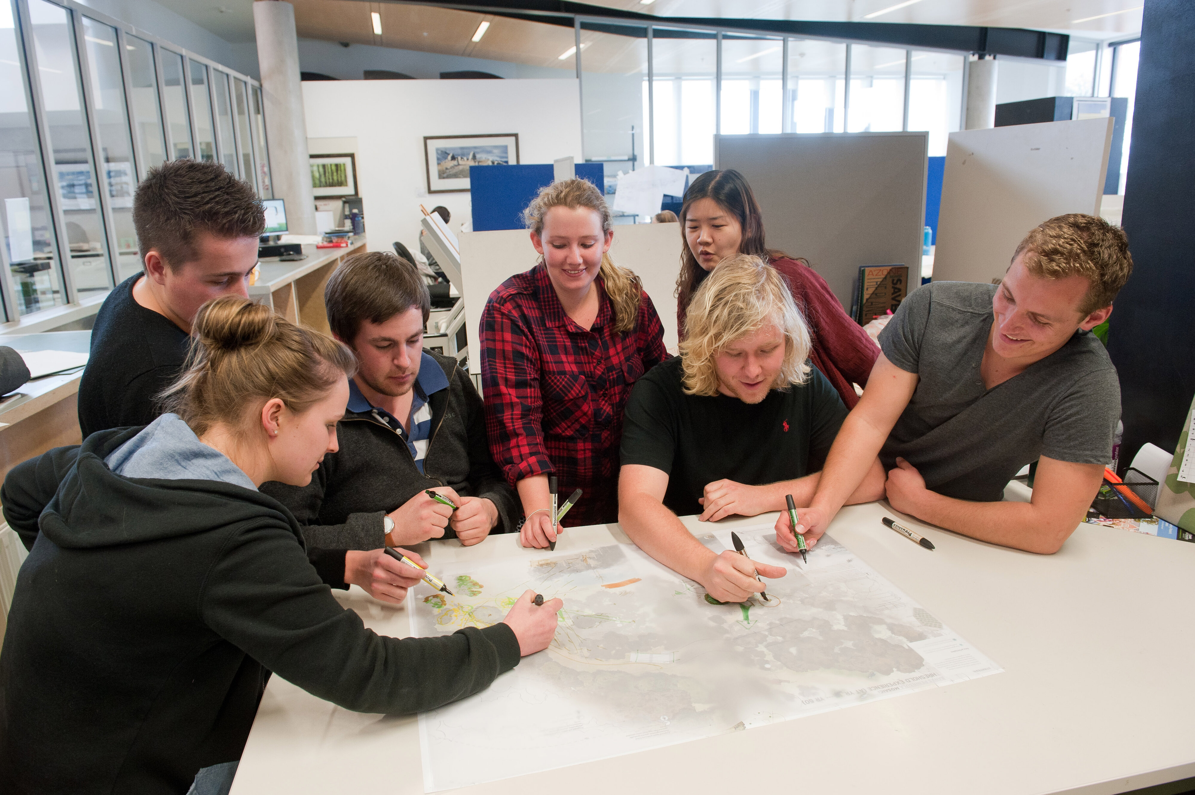 2014 SoLA Students in Studio 06