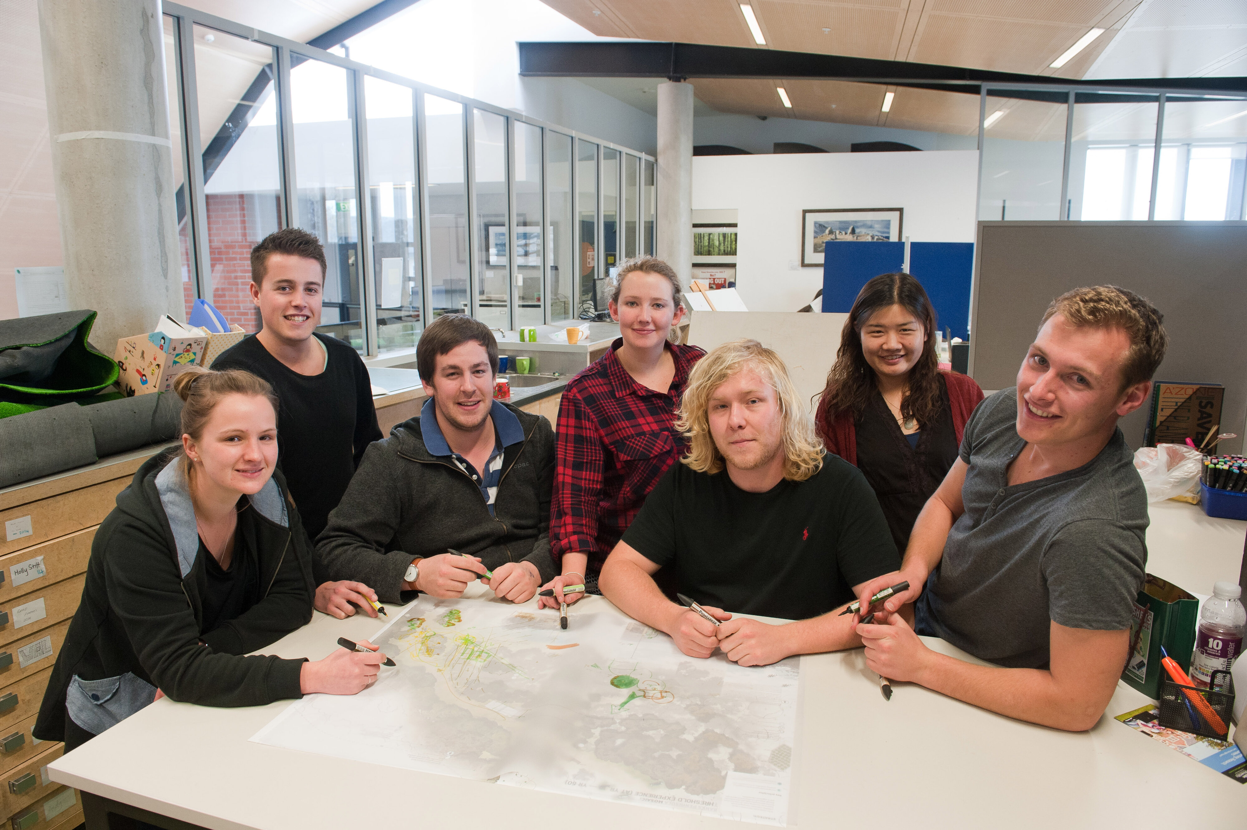 2014 SoLA Students in Studio 07