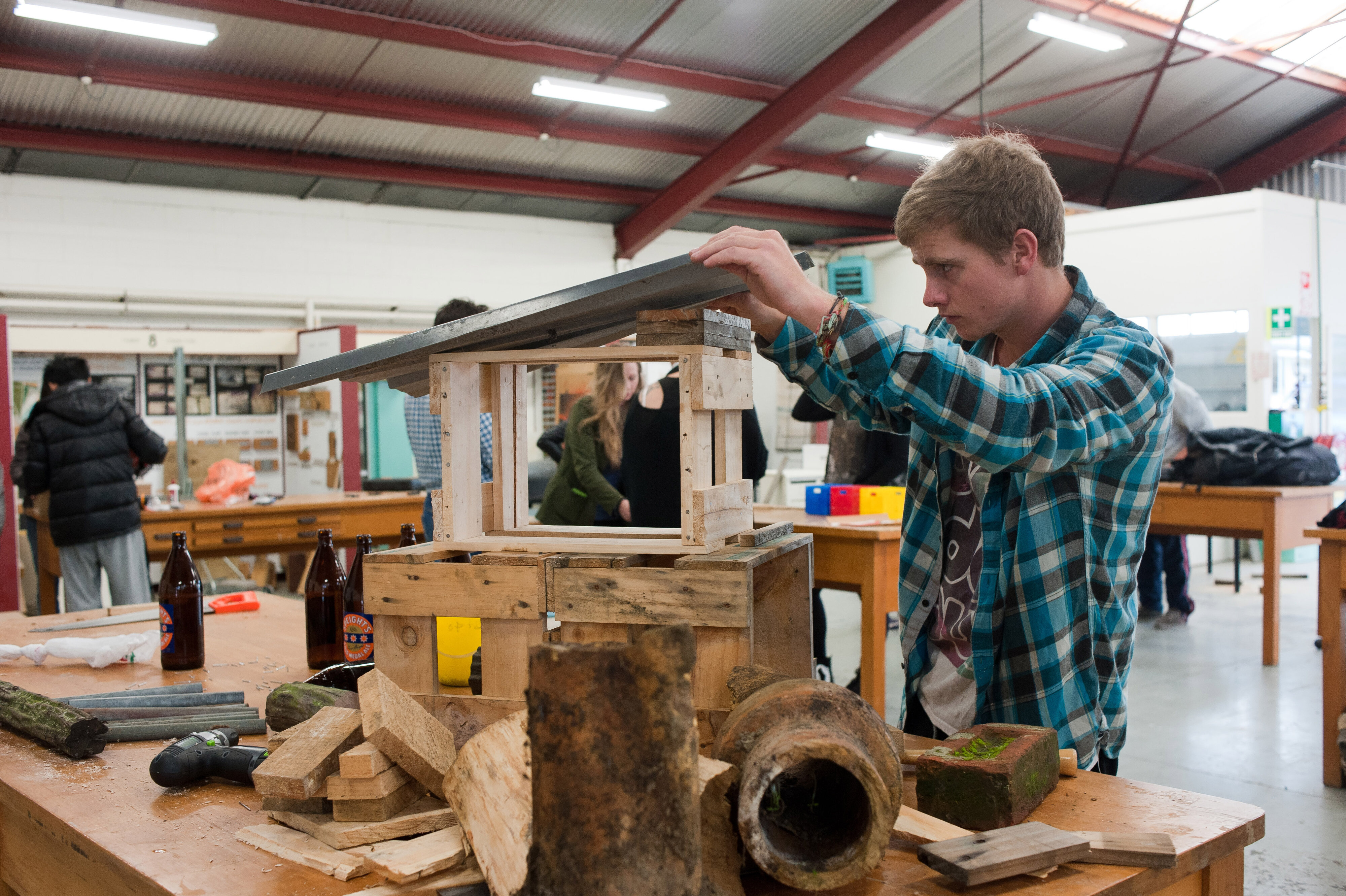 2014 SoLA Insect Motels Construction 06