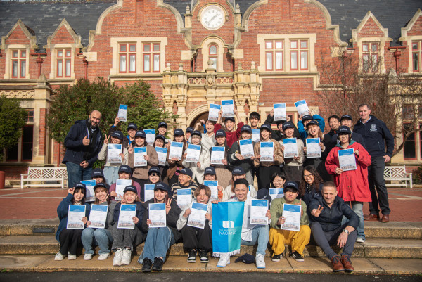 Students from the University of Nagano