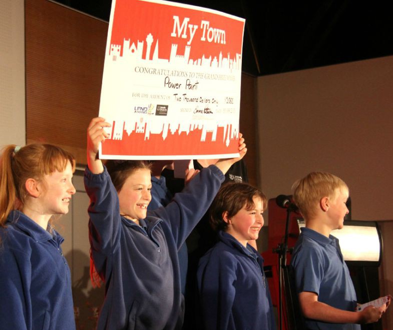 The ‘My Town’ children’s design competition.