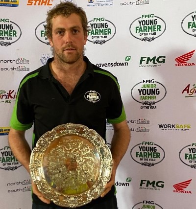 Otago/Southland Region FMG Young Farmer of the Year Sam Hodsall.