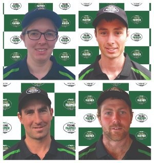 Image: Clockwise from top left – Dr Roshean Woods, Jake Jarman, Sam Hodsell, and Dale McAlwee.