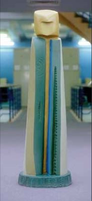 “Kaitiaki Figure” 180. John Bevan Ford. 1930-2005. 
Ngati Raukawa ki Kapiti.