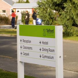 Telford directional sign