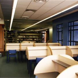 1992 Library first floor, Ivey Hall