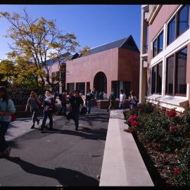 East view of Ivey Hall and Commerce Building, March 1994 02