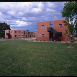 Newly built students accommodation complex, Southland Hall, 11 November 1995 02