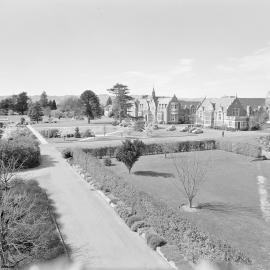 Lincoln College Campus View, circa early 1960s