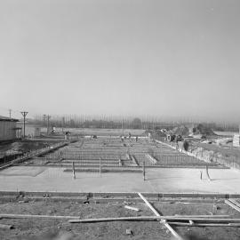 Construction of the Wool Research Building, Lincoln College (Blackmore Neg 5121)