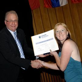 2006 LU Blues & Golds Award
Gof Award, Lucinda Shefford