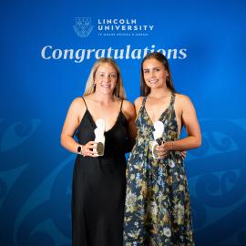 2025 Blues and Golds Awards: Sporting Blue winners, Georgia Roy (Hockey) and Molly Loe (Cricket)