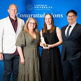 2025 Blues and Golds Awards: Sporting Blue winner, Kate Herman (Basketball)