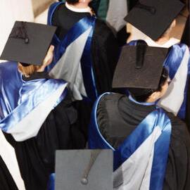 Graduation ceremony, 17 May 2000 070