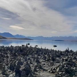 Lake Tekapo in Autum