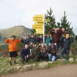 Group excursion to Christchurch Adventure Park, supported by Lincoln University's Sport and Healthy Living Fund.