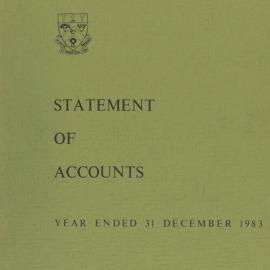 1983 Statement of Accounts 
Lincoln College