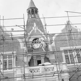 Ivey Hall Clock Installation, 2 February 1979 (02)