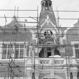 Ivey Hall Clock Installation, 2 February 1979 (03)