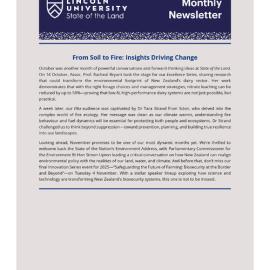 31 October 2025 LU State of the Land Newsletter