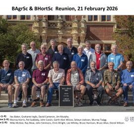 1969 BAgrSc & BHortSc Reunion, 21 February 2026