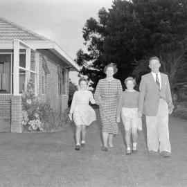 Ron Blackmore and his family, c1960 (Blackmore Neg 5967)