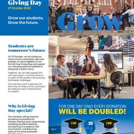 Lincoln University's Giving Day, 27 October 2022