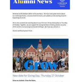 Alumni News (October 2022)
