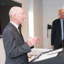 2016 Lincoln University Medal Award Ceremony at Te Kete Ika, Ian Collins 02