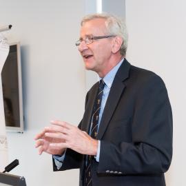 2016 Lincoln University Medal Award Ceremony at Te Kete Ika, Lincoln University Chancellor, Tom Lambie