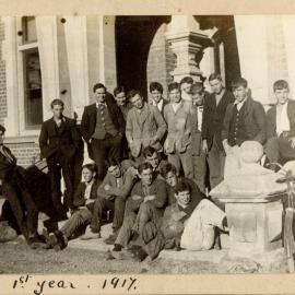Canterbury Agricultural College First Year Students, 1917