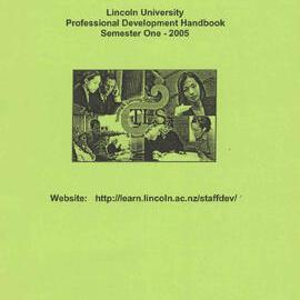 2005 Lincoln University Professional Development Handbook: Semester One 