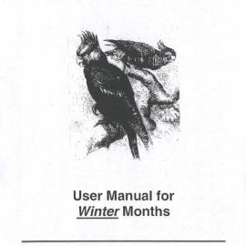 Cockie’s Crib: User Manual for Winter Months