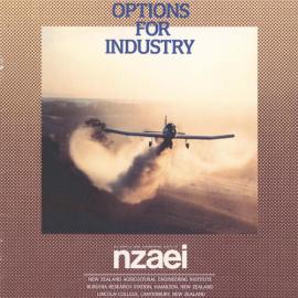 Options for Industry – New Zealand Agricultural Engineering Institute (NZAEI)